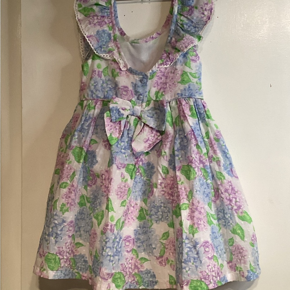 Tommy Bahama Floral Kids Dress sz 4T - Picture 2 of 2